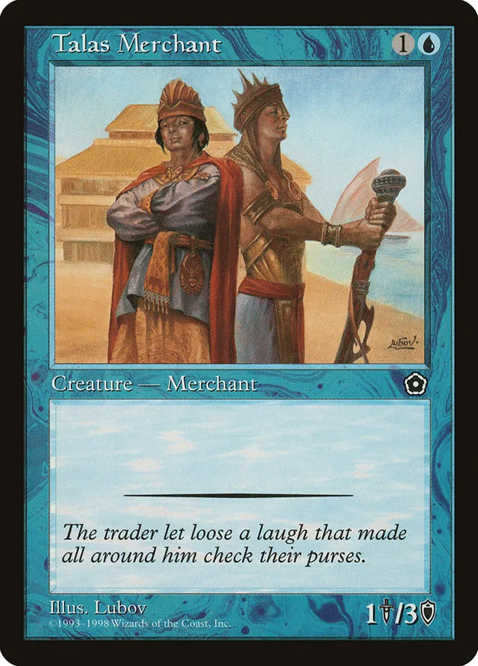 Talas Merchant Front Face