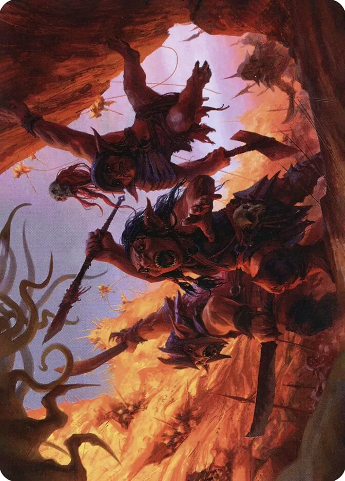 Swarming Goblins // Goblin Front Face