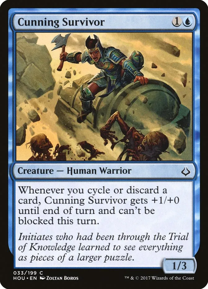 Cunning Survivor Front Face