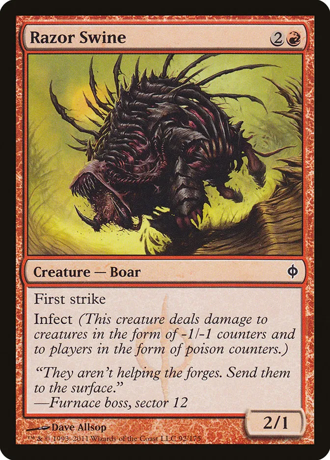 Razor Swine Front Face