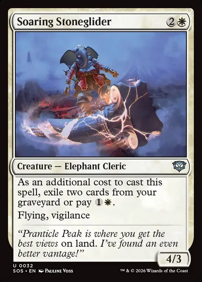 Soaring Stoneglider Front Face