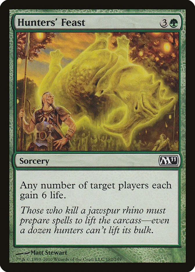 Hunters' Feast Front Face