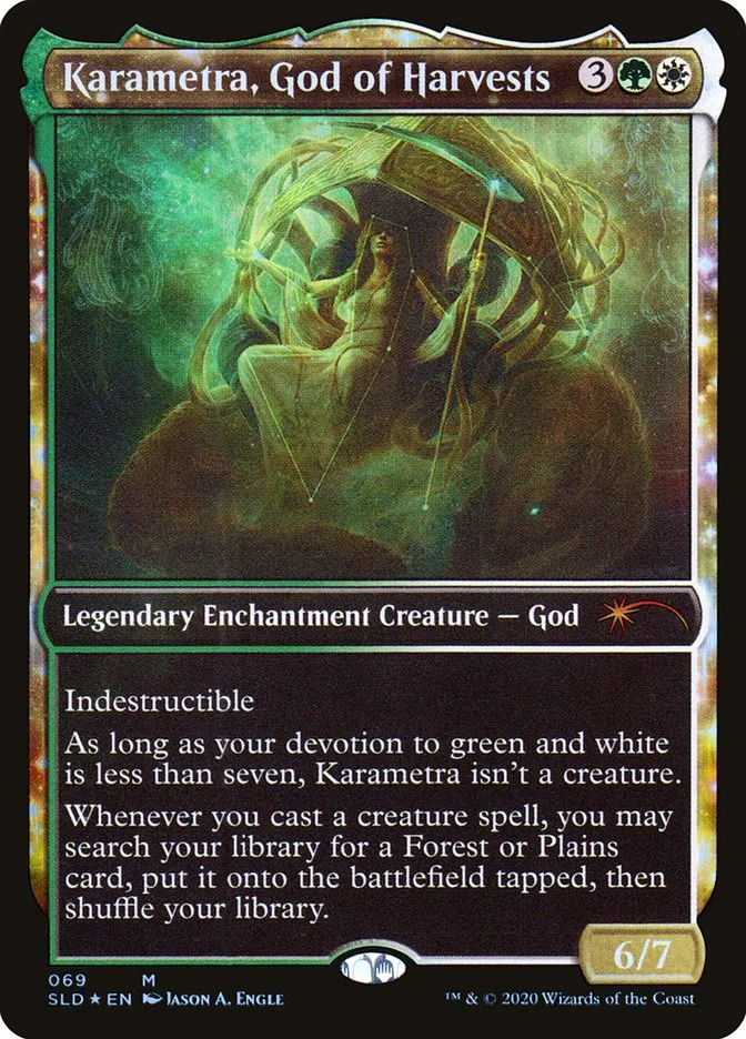 Karametra, God of Harvests Front Face