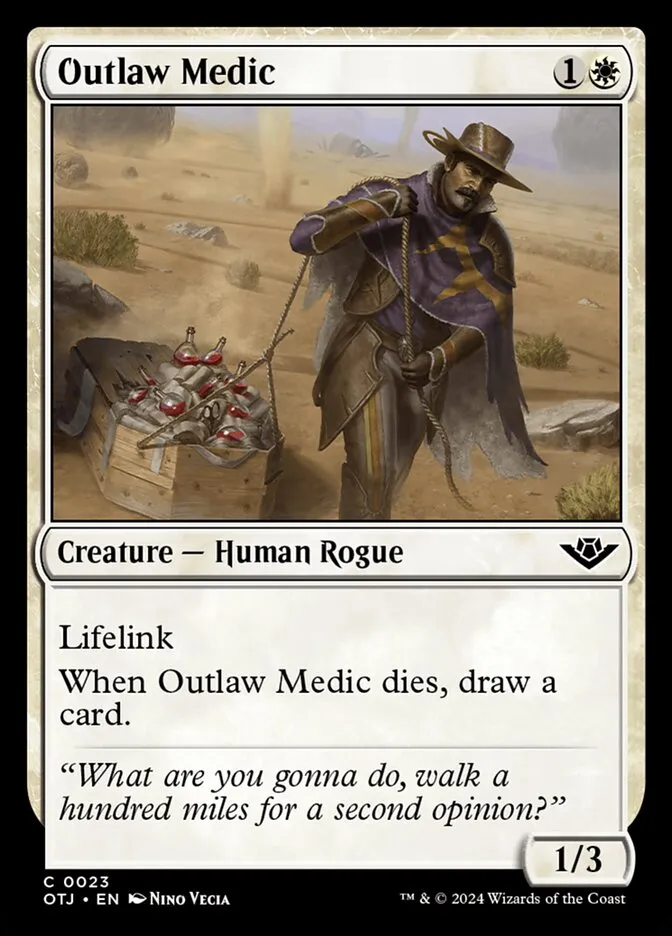 Outlaw Medic Front Face