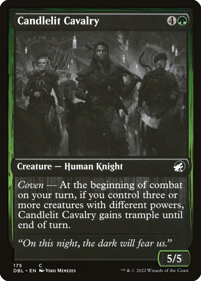 Candlelit Cavalry Front Face