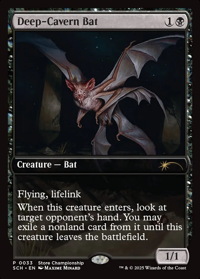 Deep-Cavern Bat Front Face