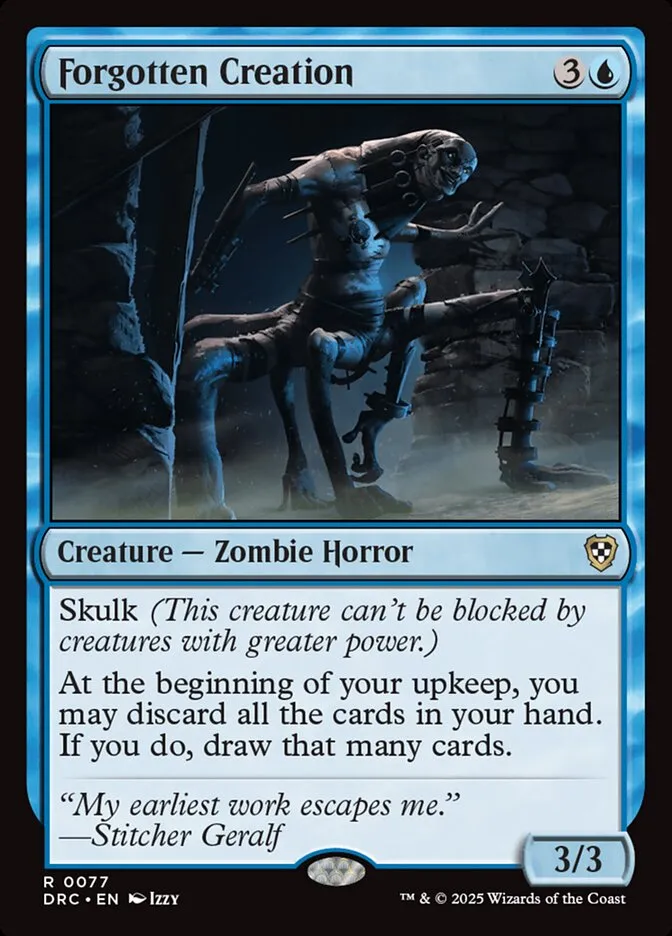 Forgotten Creation Front Face