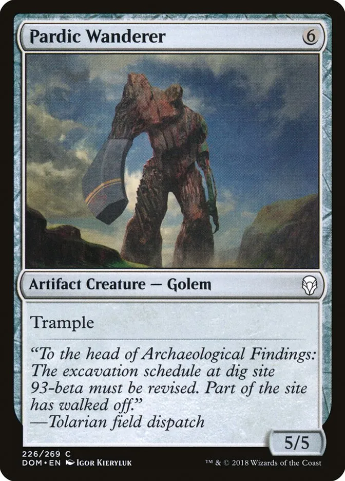 Pardic Wanderer Front Face