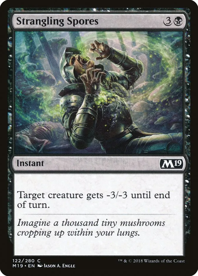 Strangling Spores Front Face