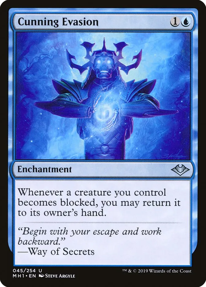 Cunning Evasion Front Face
