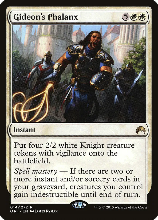 Gideon's Phalanx Front Face