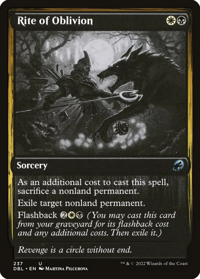 Rite of Oblivion Front Face