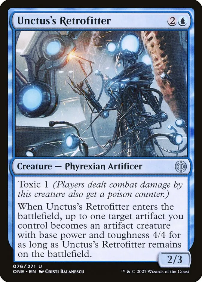 Unctus's Retrofitter Front Face