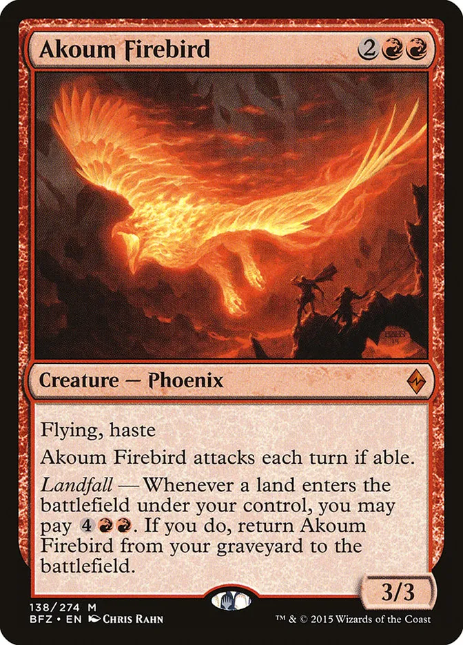 Akoum Firebird Front Face