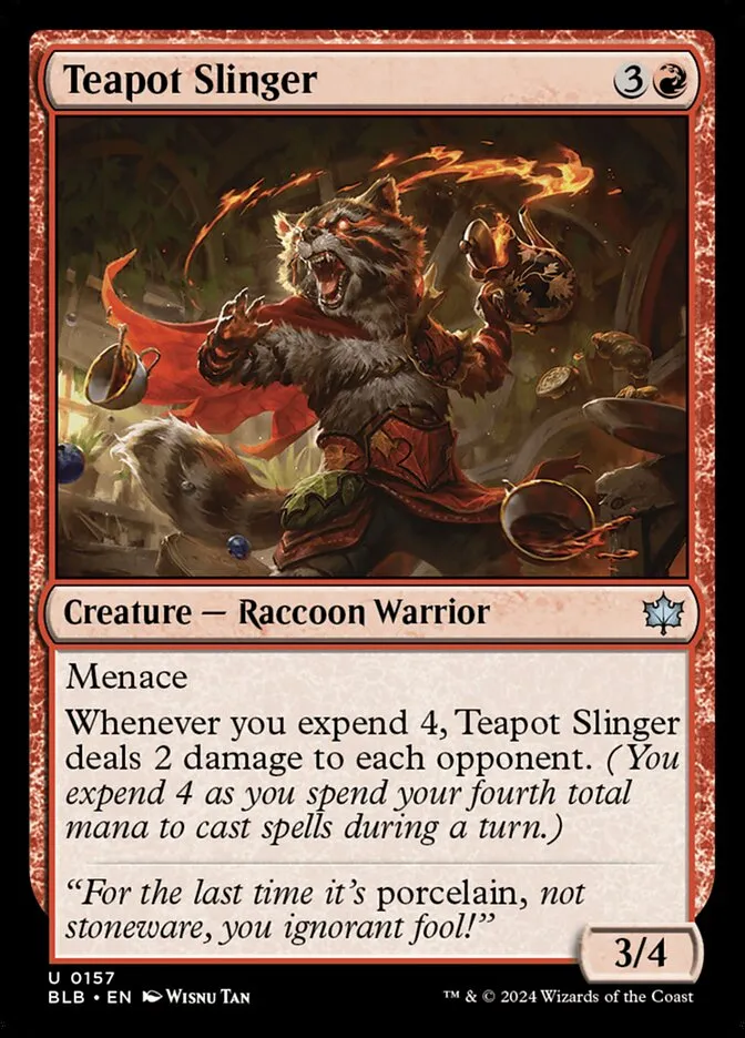 Teapot Slinger Front Face