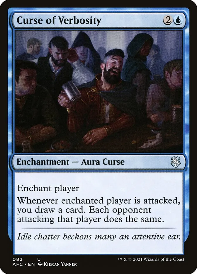 Curse of Verbosity Front Face