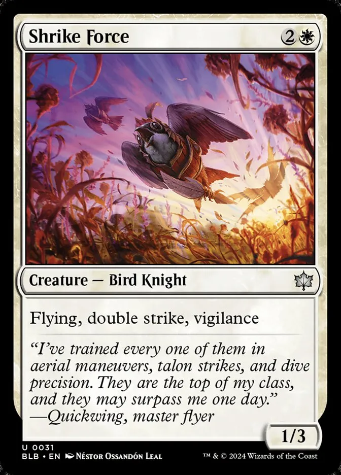 Shrike Force Front Face