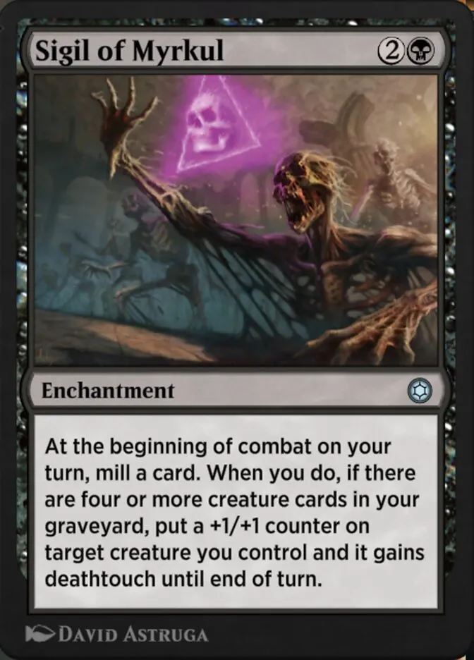 Sigil of Myrkul Front Face