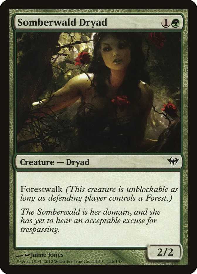 Somberwald Dryad Front Face