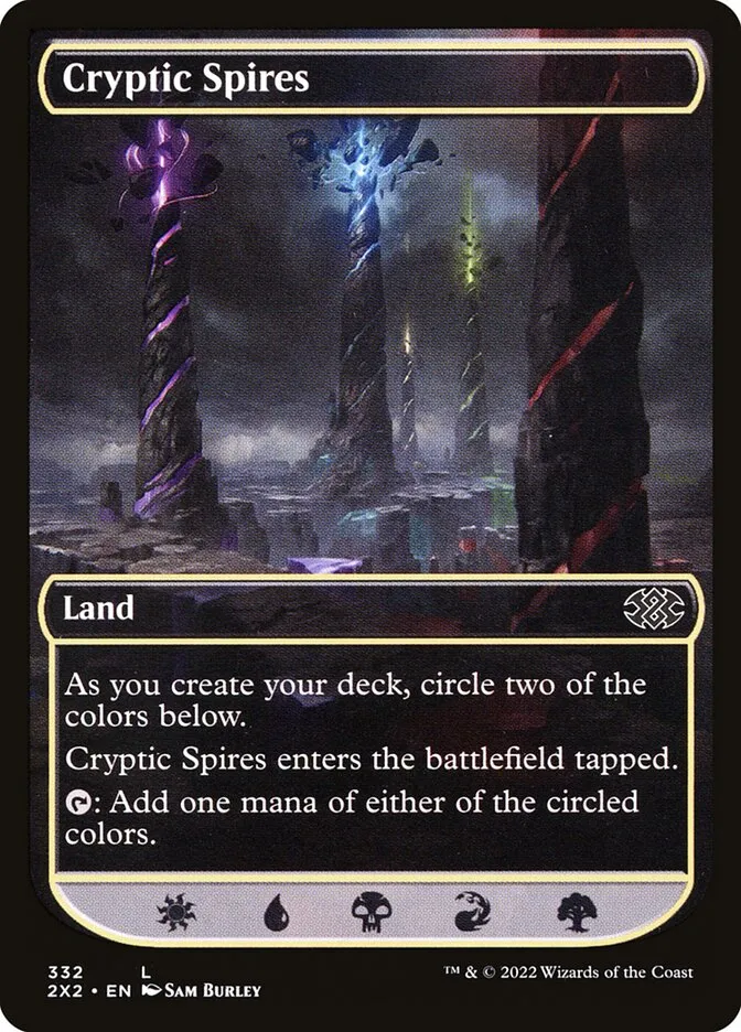 Cryptic Spires Front Face