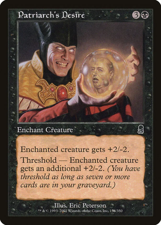 Patriarch's Desire Front Face