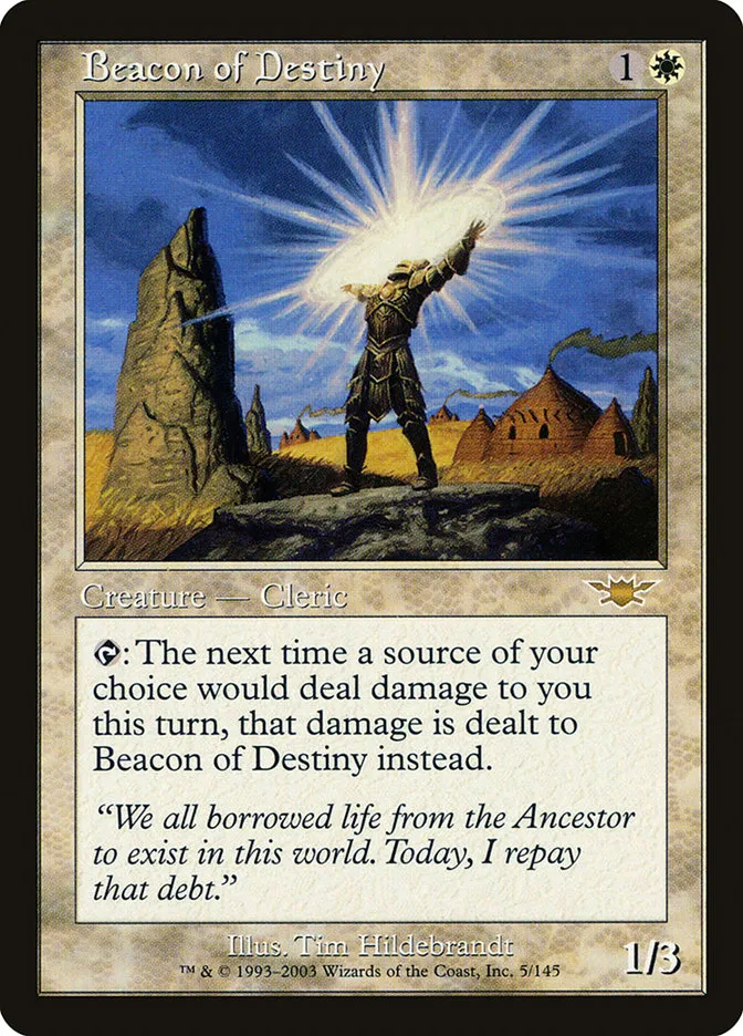 Beacon of Destiny Front Face