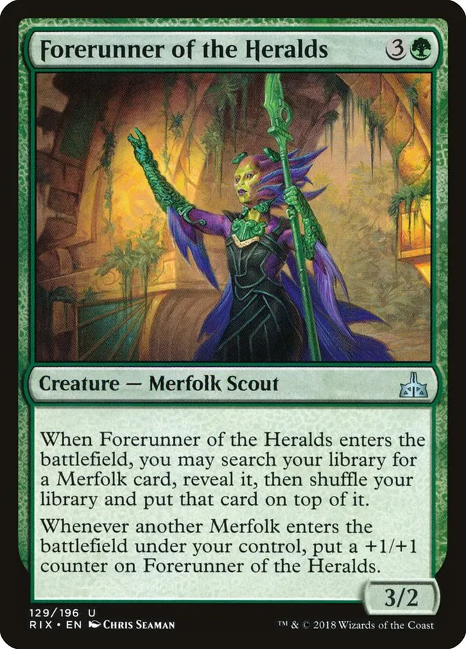 Forerunner of the Heralds Front Face