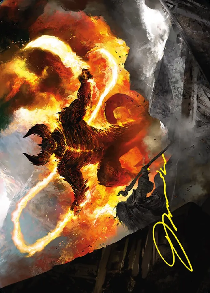 The Balrog, Flame of Udûn // The Balrog, Flame of Udûn Front Face