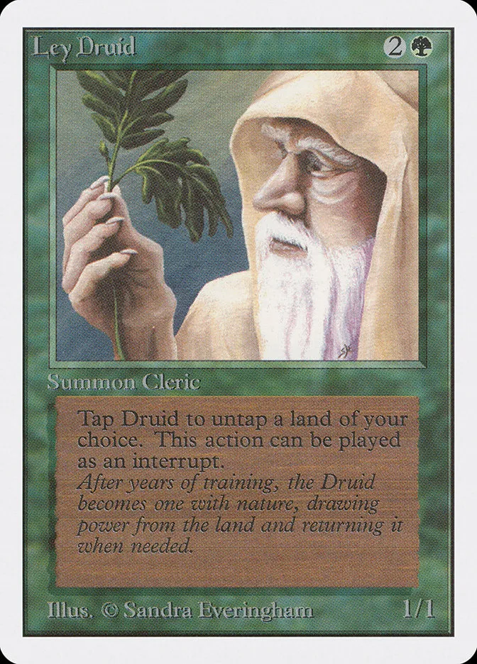 Ley Druid Front Face