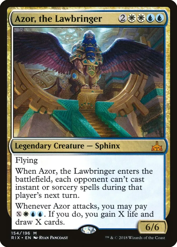 Azor, the Lawbringer Front Face