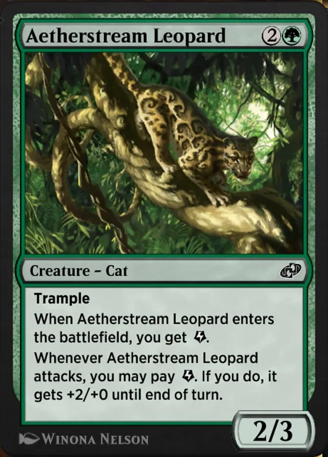Aetherstream Leopard Front Face