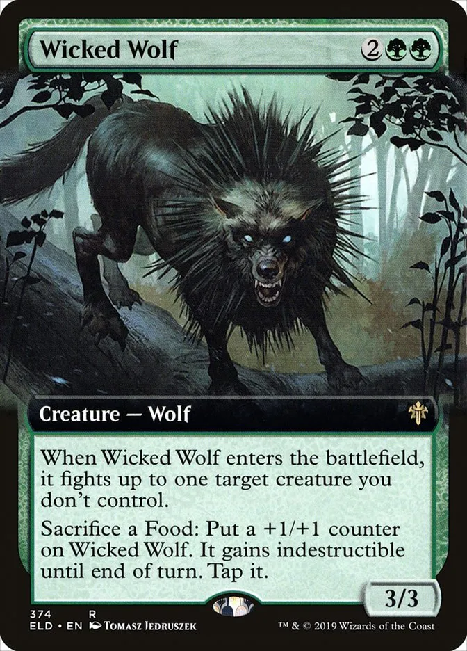 Wicked Wolf Front Face