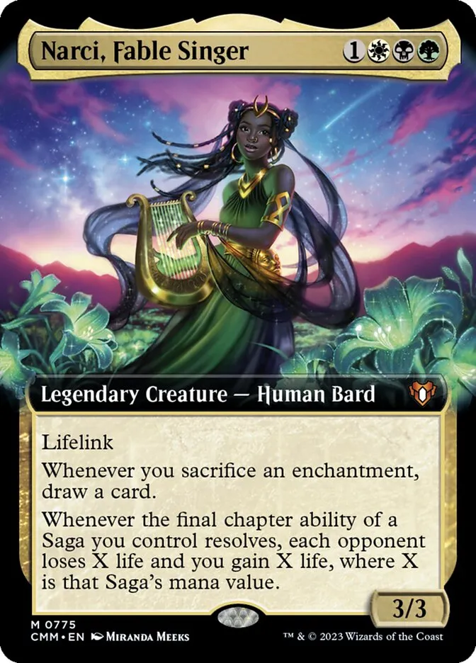 Narci, Fable Singer Front Face