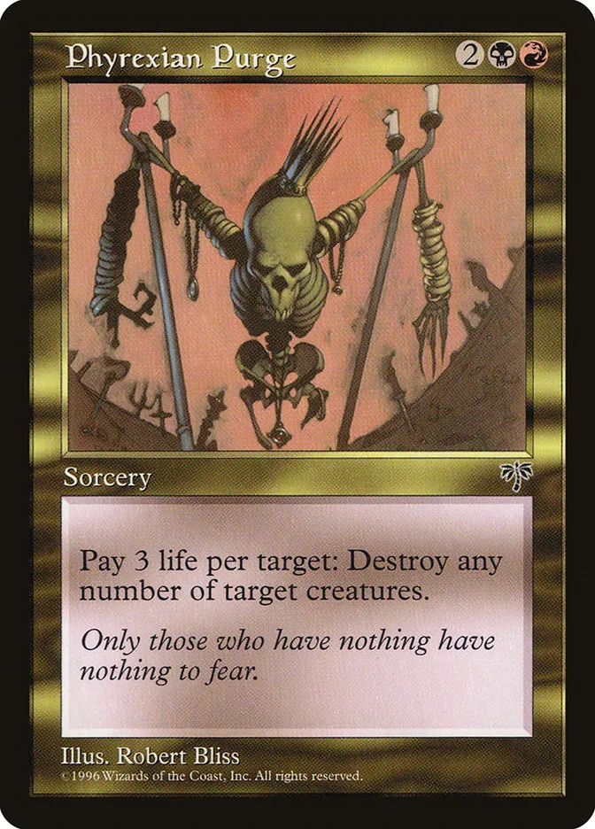 Phyrexian Purge Front Face