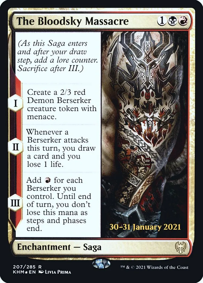The Bloodsky Massacre Front Face