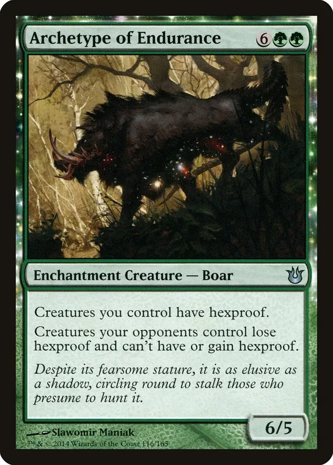 Archetype of Endurance Front Face