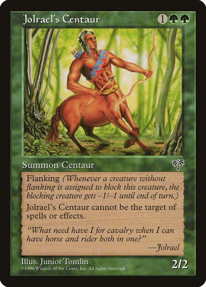 Jolrael's Centaur Front Face