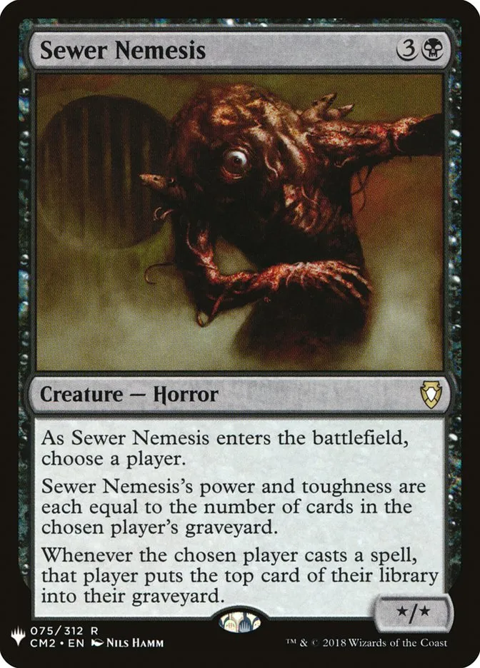 Sewer Nemesis Front Face