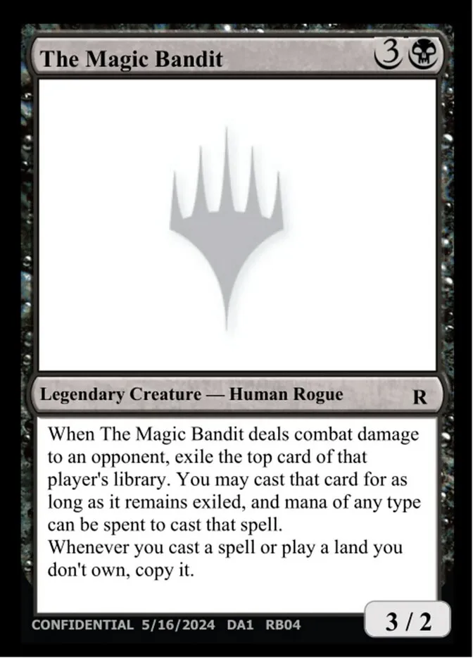 The Magic Bandit Front Face