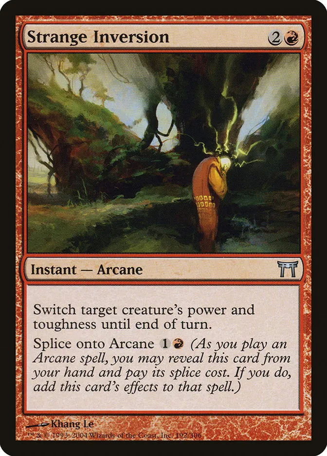 Strange Inversion Front Face