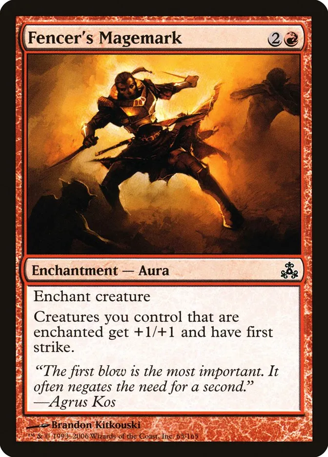 Fencer's Magemark Front Face