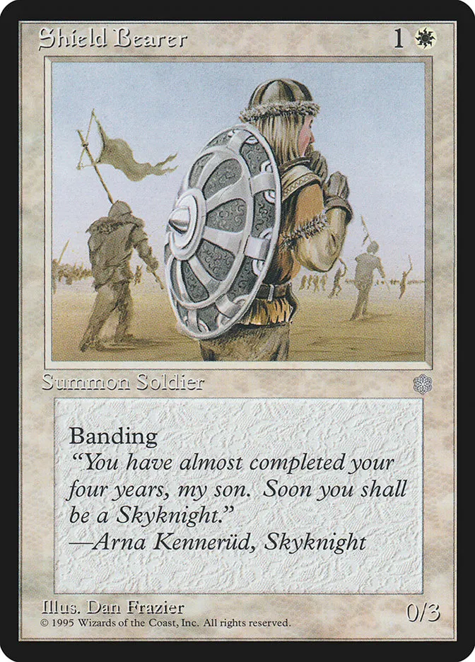 Shield Bearer Front Face