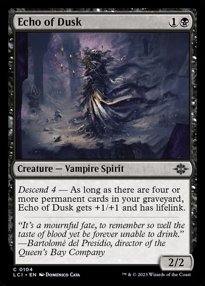 Echo of Dusk Front Face