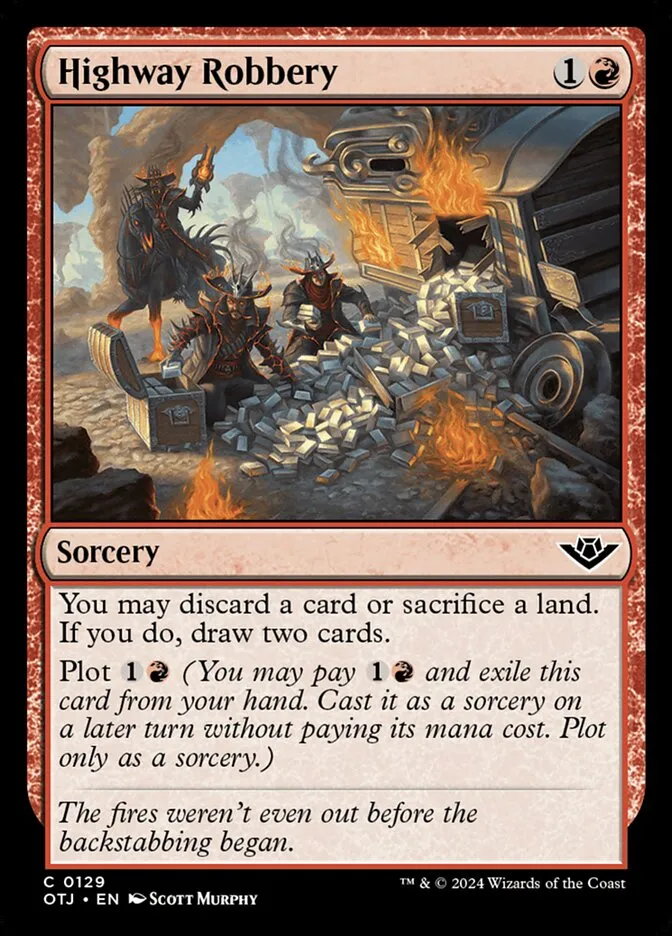 Highway Robbery Front Face