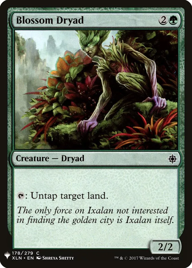 Blossom Dryad Front Face