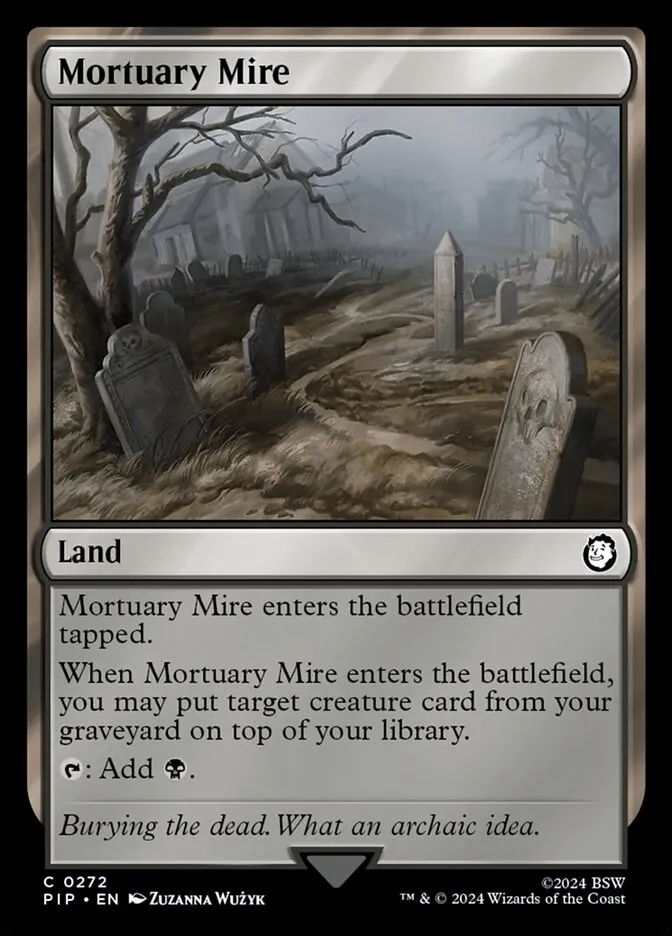 Mortuary Mire Front Face