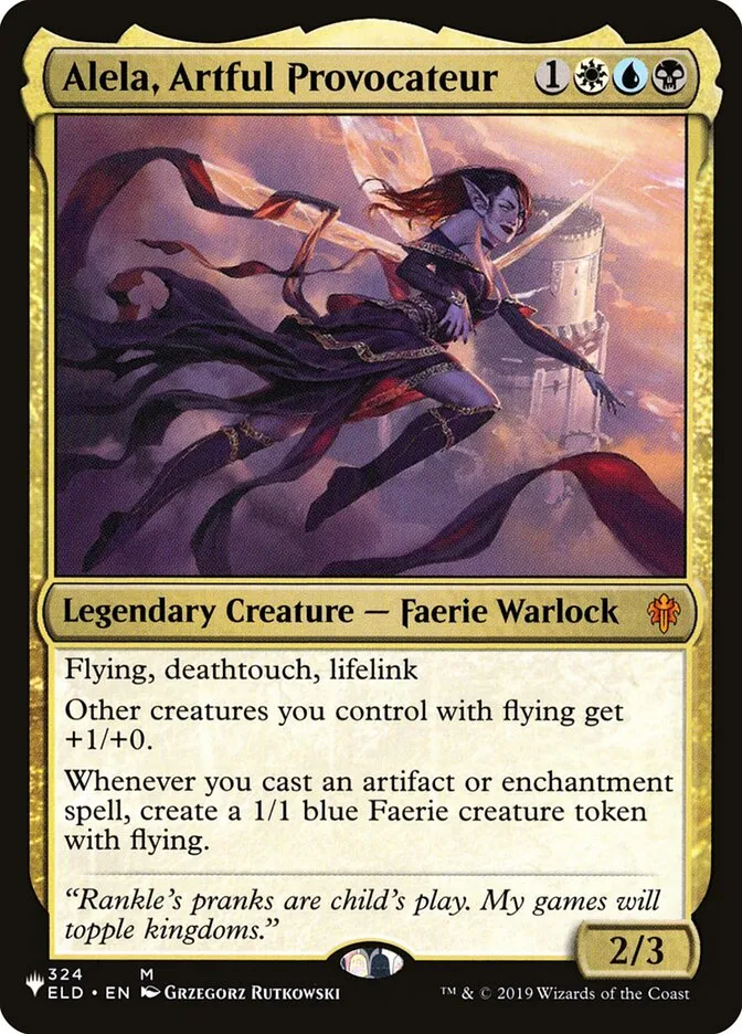 Alela, Artful Provocateur Front Face