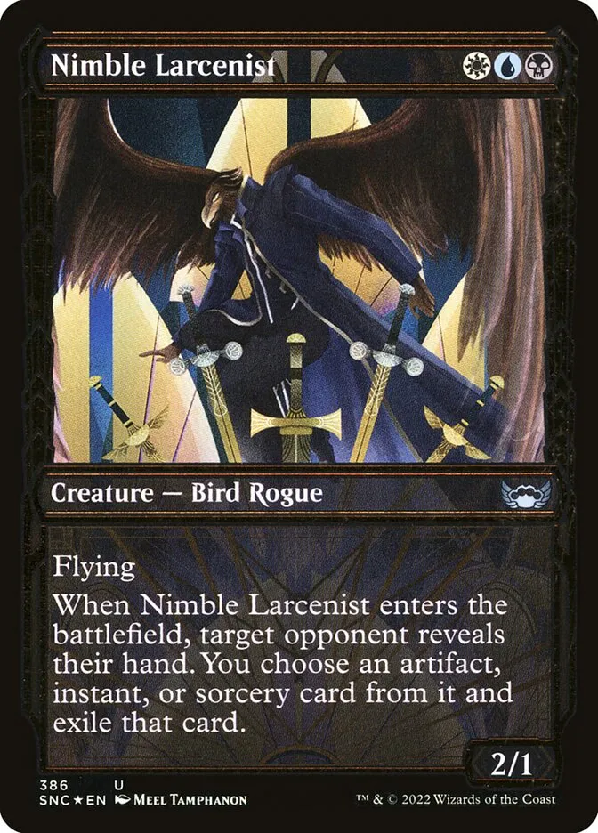 Nimble Larcenist Front Face