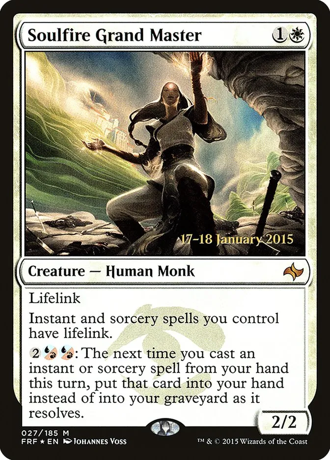 Soulfire Grand Master Front Face