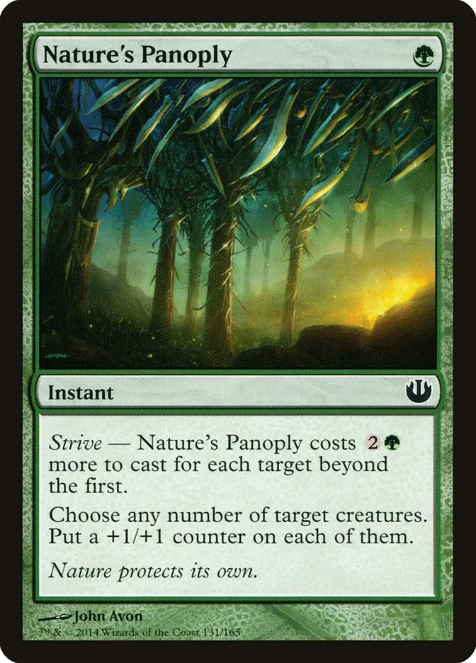 Nature's Panoply Front Face